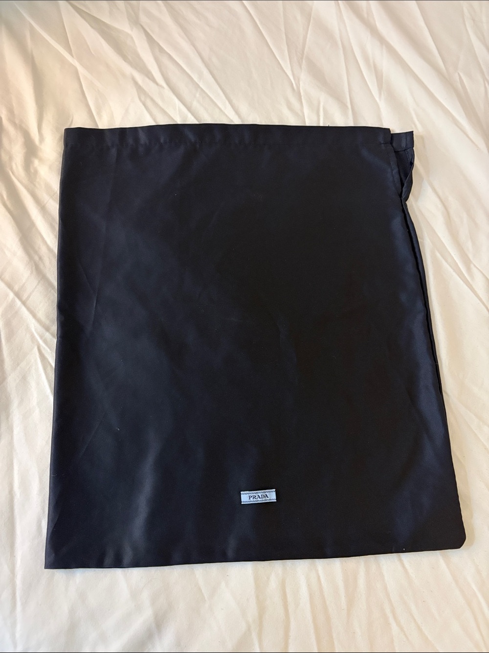 Prada Dust Bag 13” x 15” Navy